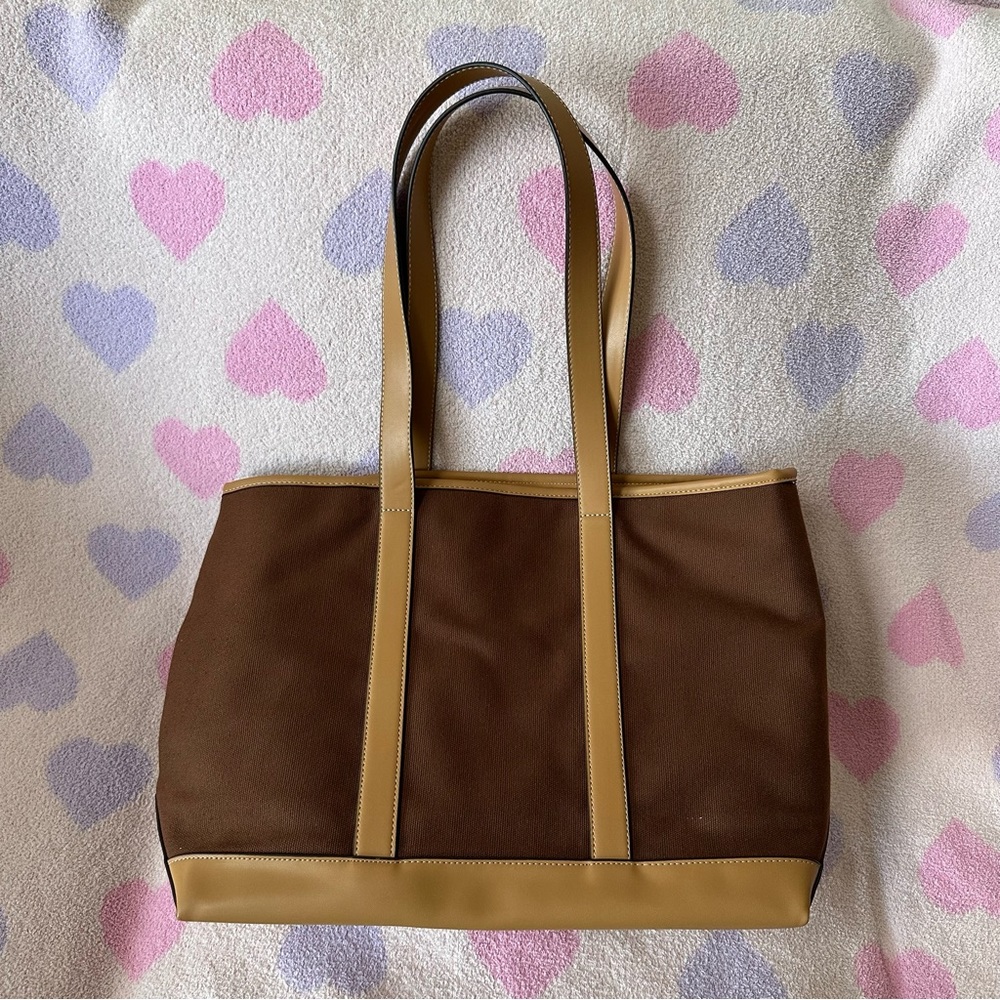 Stoney Clover Lane Espresso Canvas Tote